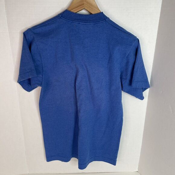 Vintage Detroit Pistons 1990 NBA Finals Graphic t-Shirt, Medium, Blue, Salem - Picture 2 of 8